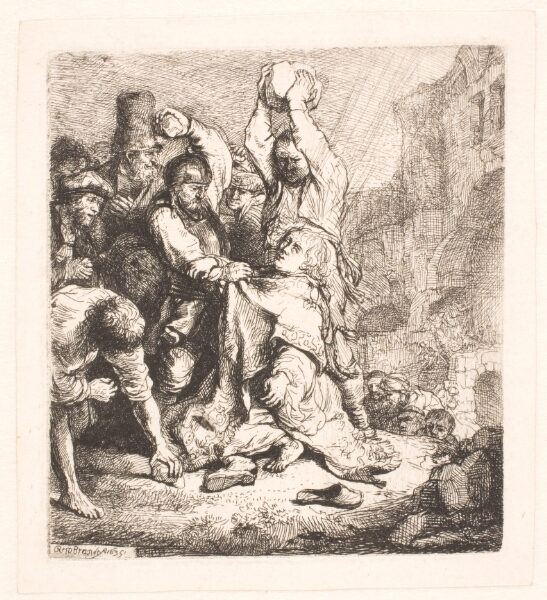 Rembrandt van Rijn, Stefanus stenes