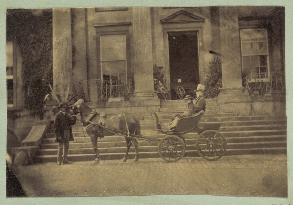 Unknown, [Horse-drawn phaeton]