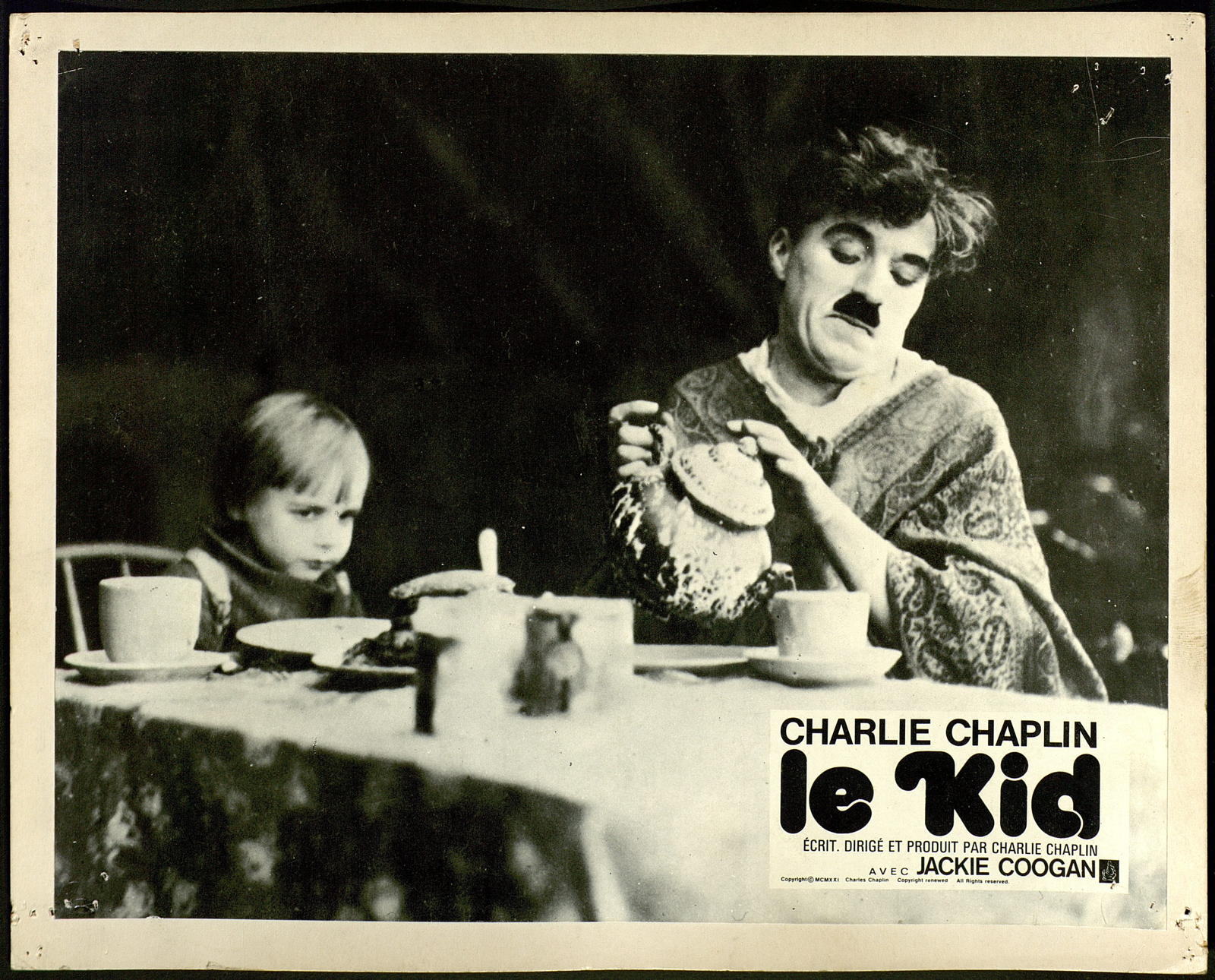 Desconegut, Charlie Chaplin. The Kid