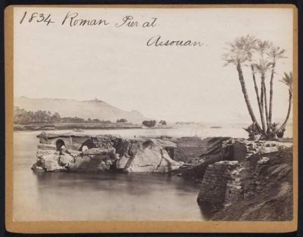 Francis Frith, Roman Pier at Assouan