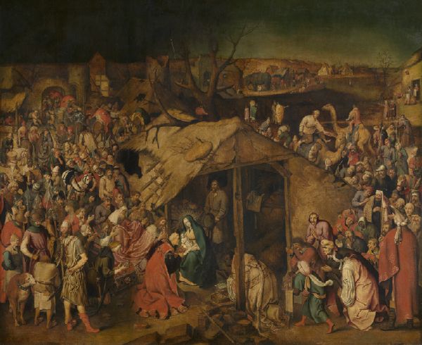 Pieter Brueghel II, The Adoration of the Magi