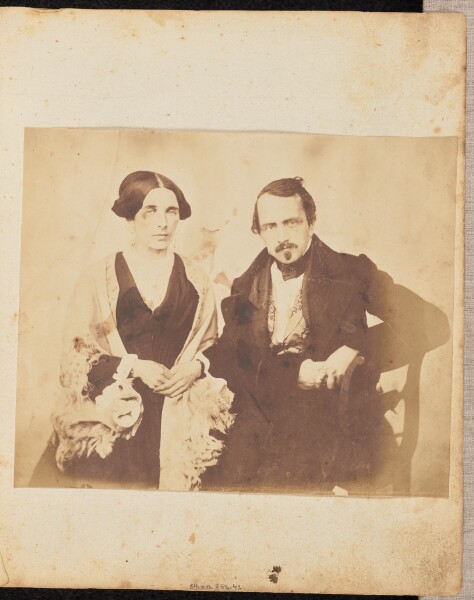 Jakob Höflinger, [Portrait of a man and woman]