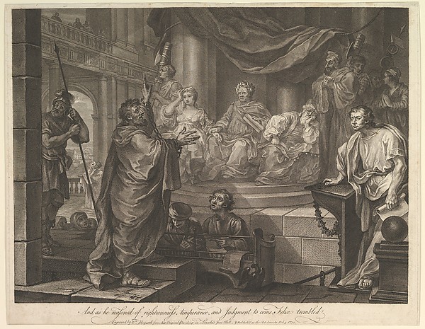 William Hogarth, Paul Before Felix