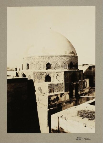 K.A.C. Creswell, Dome of the funerary khanqah of Mamluk Emir Sunqur al-Sa'di (Hasan Sadaqa), Cairo