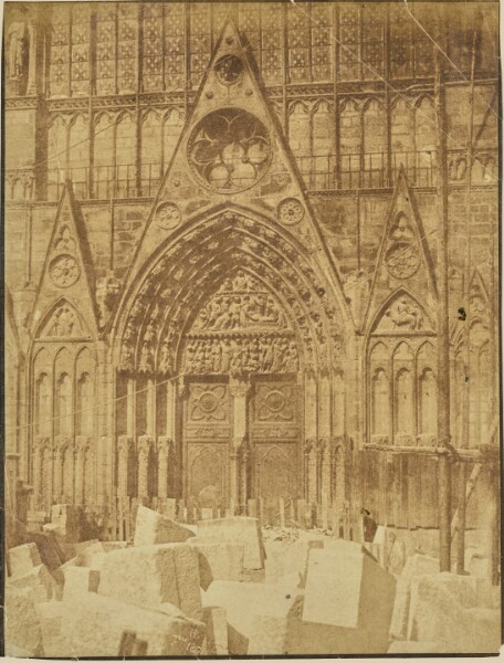 Hippolyte Bayard, [Saint-Étienne Portal, Notre-Dame]