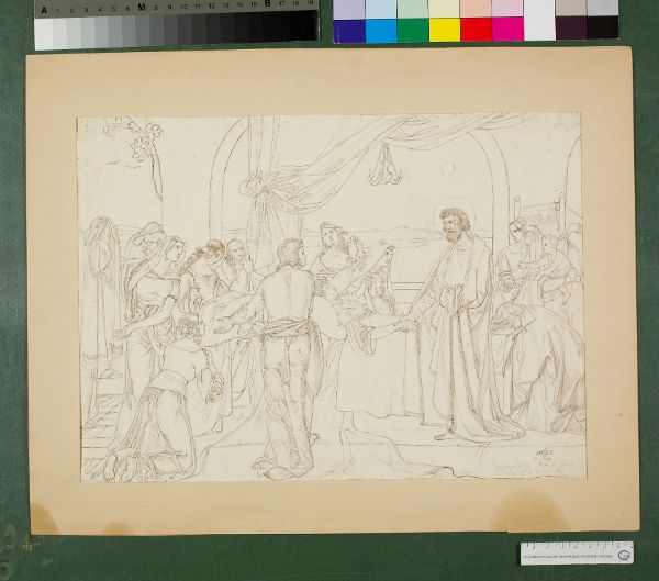 Unknown artist, Erweckung der Tabita
