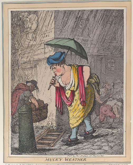 Thomas Rowlandson, Muck'y Weather