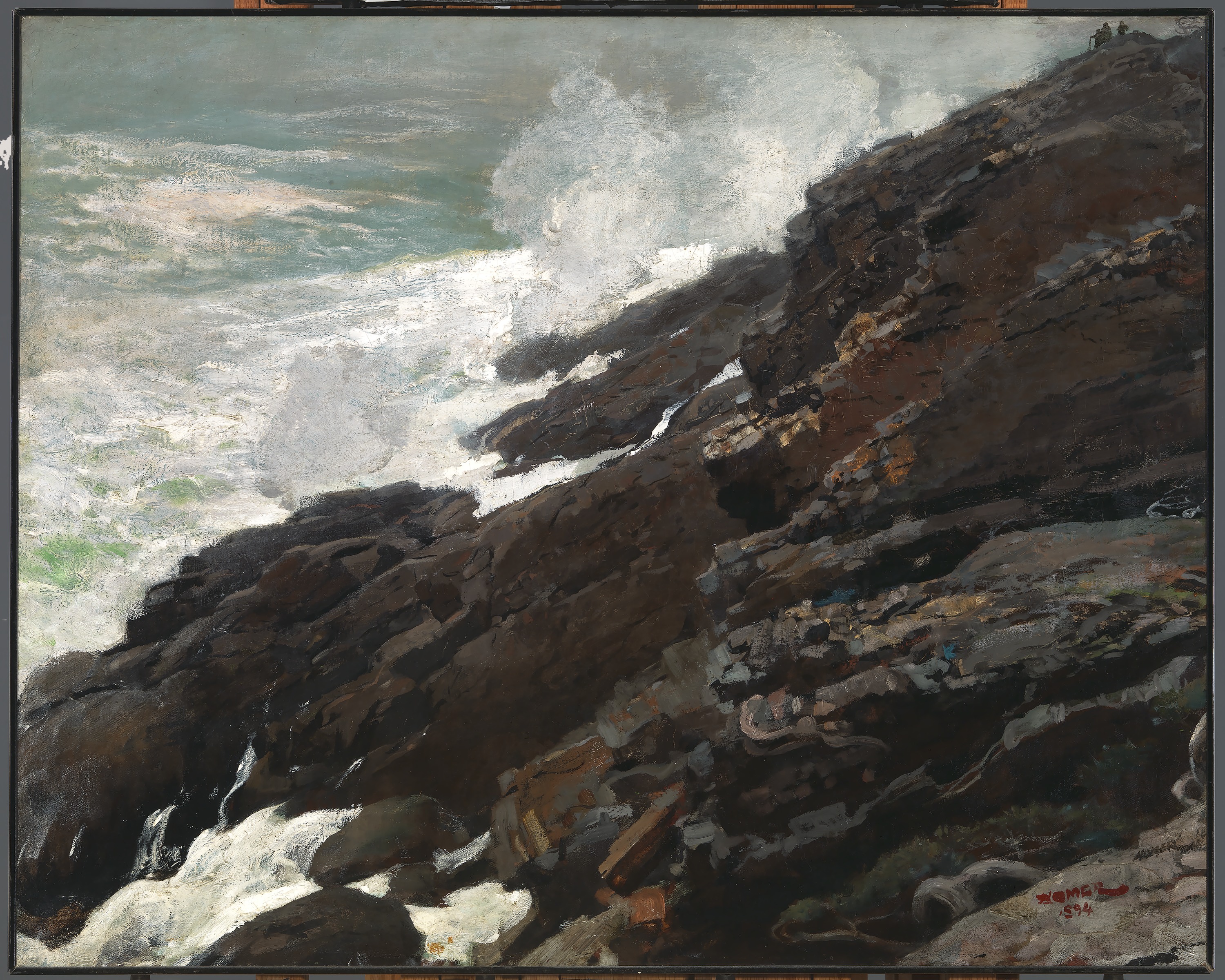 Winslow Homer, High Cliff, Coast of Maine