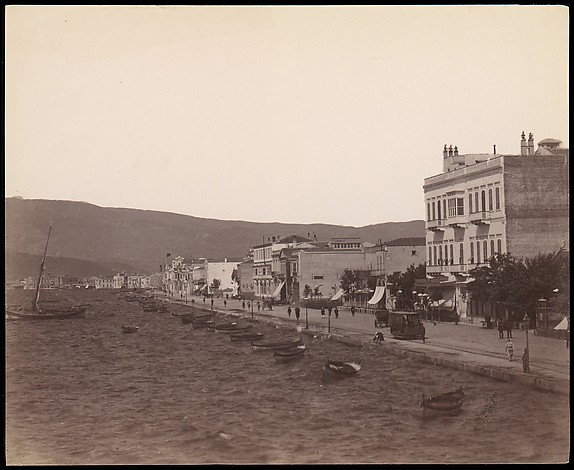 Unknown, [Smyrna, General View of the Quais]
