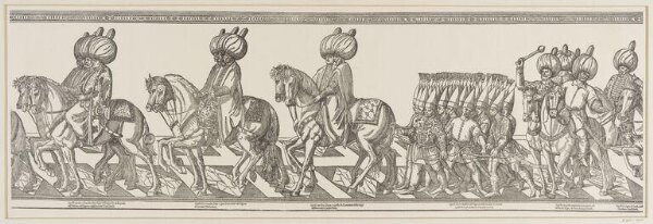 Unknown, Soliman the Magnificent going to Moshul