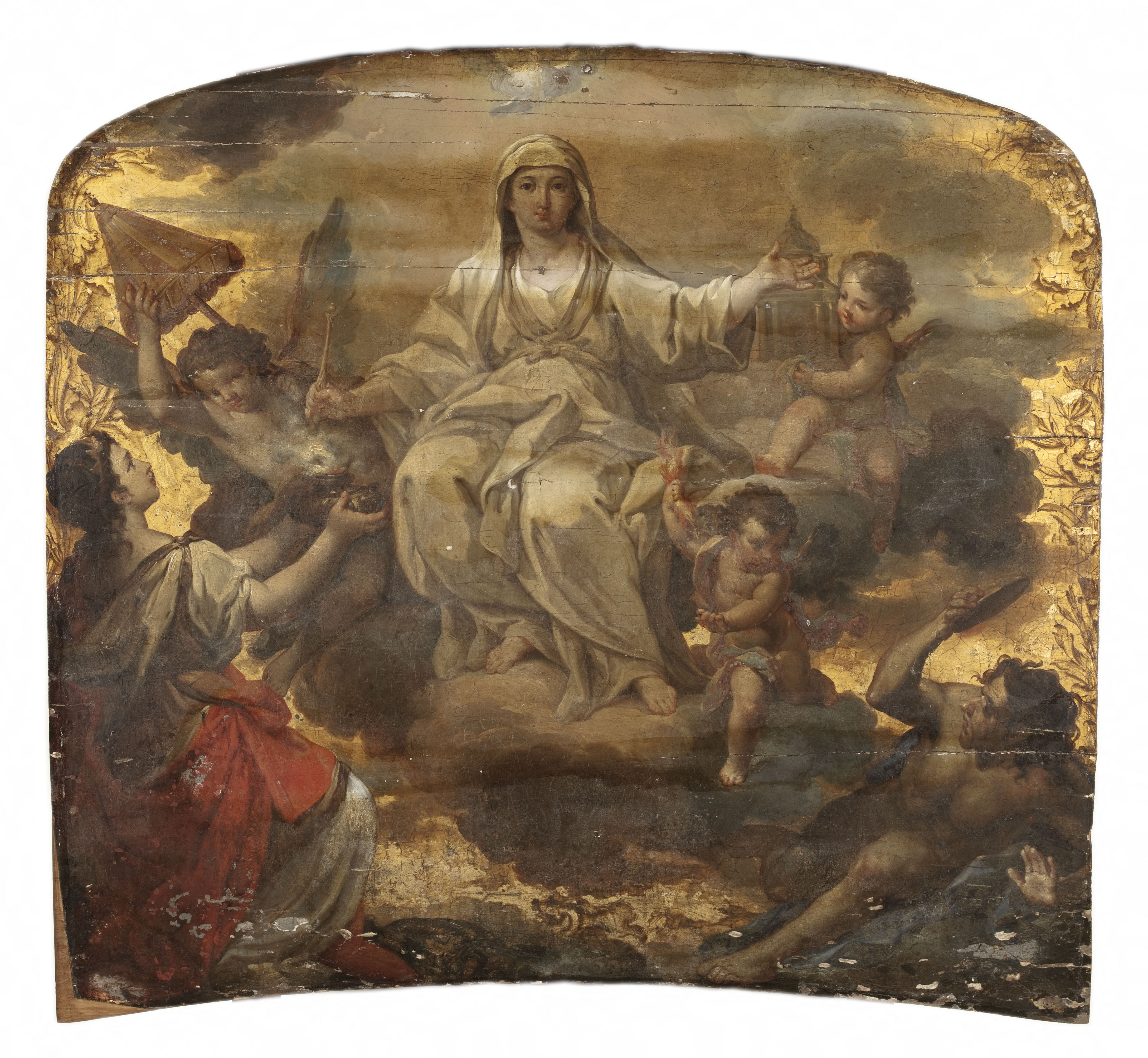 Sebastiano Conca, Allégorie. Le triomphe de la Religion