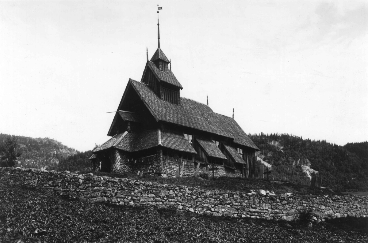Axel Lindahl, Eidsborg stavkirke