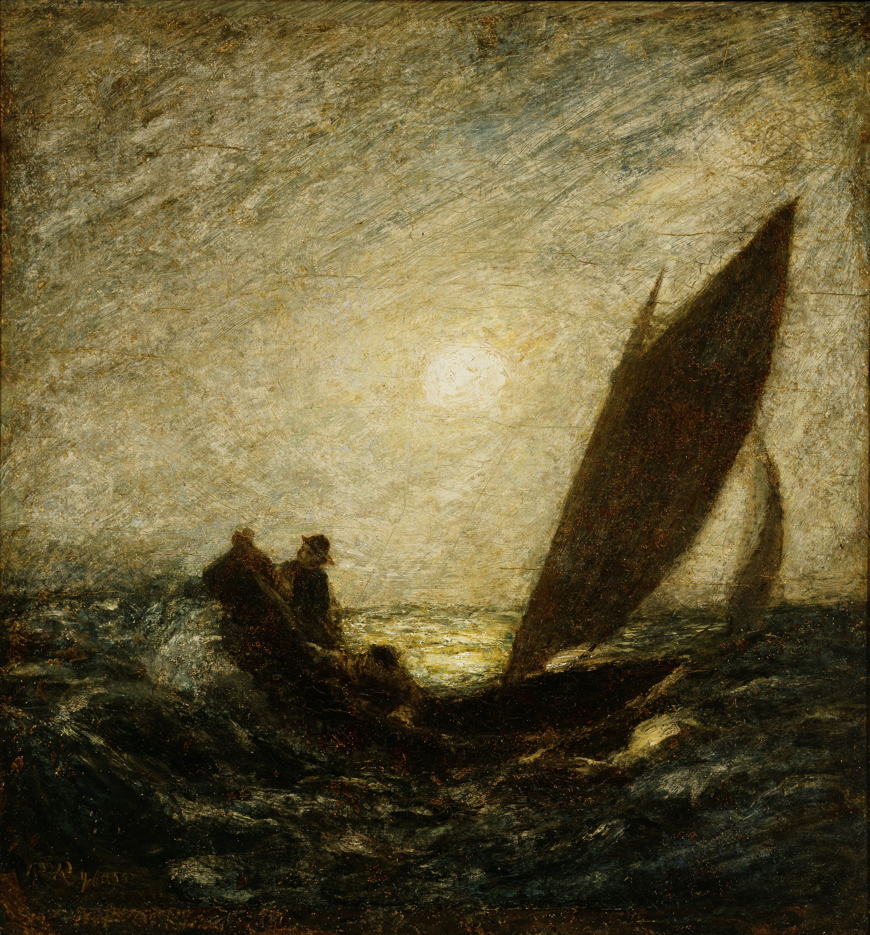 Vose Galleries of Boston, With Sloping Mast and Dipping Prow