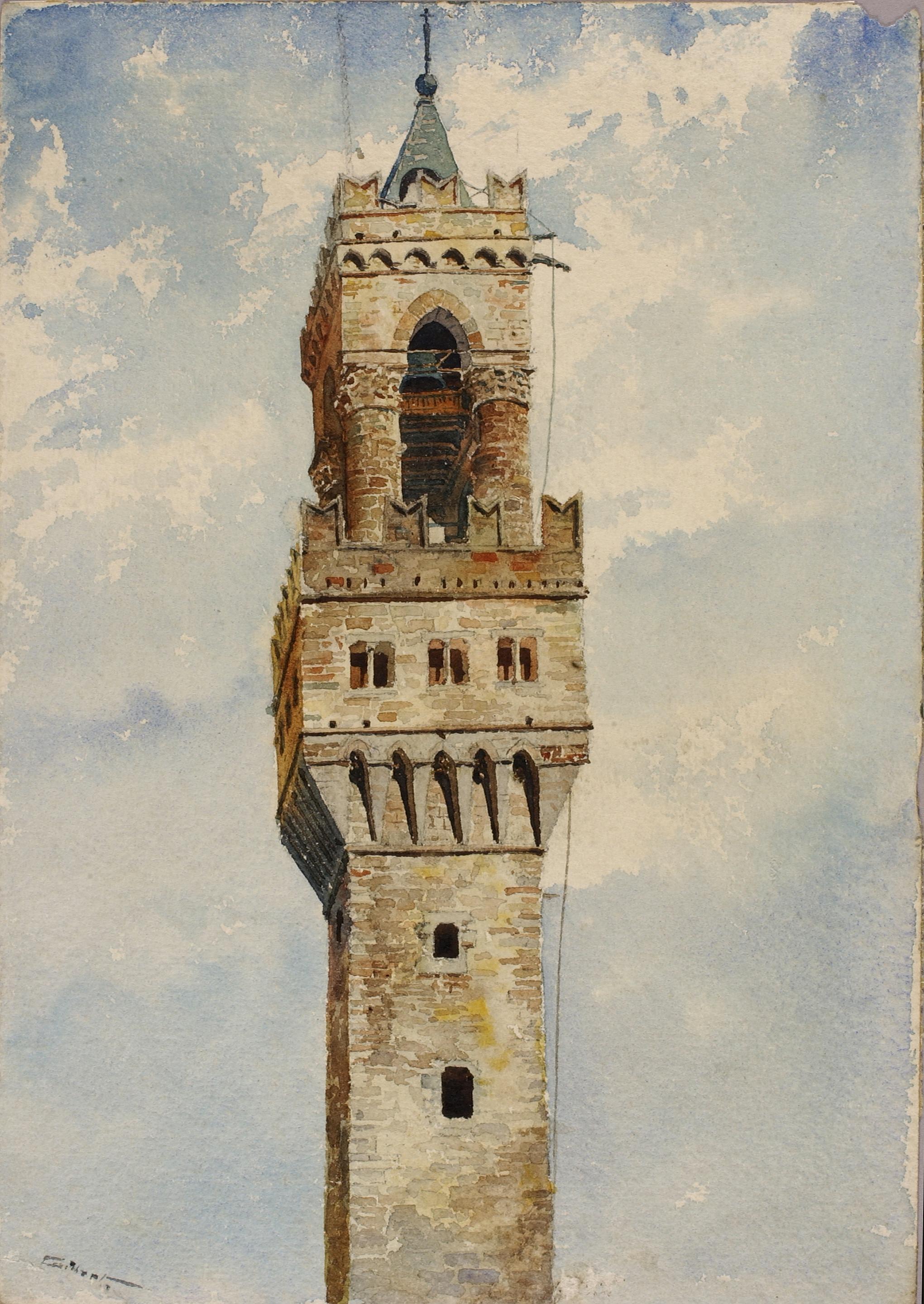 Cass Gilbert, Tower of Palazzo Vecchio, Florence, Italy