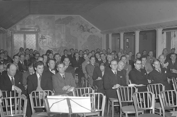 Arne Andersson, According to note: “Police Federation 17/11 1948.”