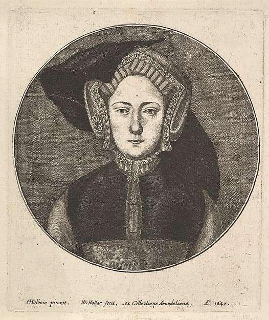 Wenceslaus Hollar, Portrait of a Young Woman