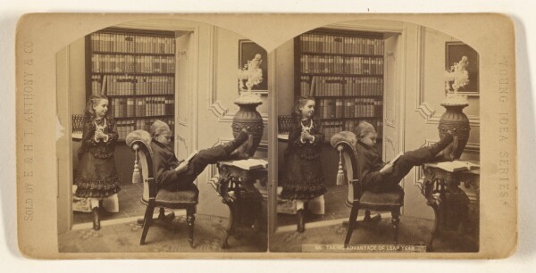 Edward and Henry T. Anthony & Co., Taking Advantage of Leap Year.