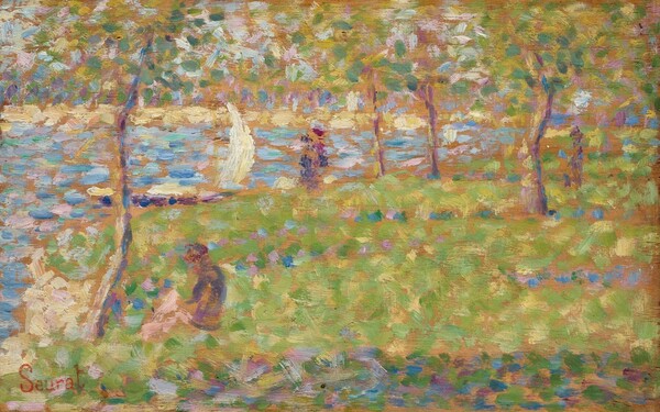 Georges Seurat, Study for "La Grande Jatte"