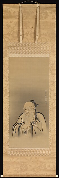 Kano Tan'yū, Portrait of Emperor Shennong