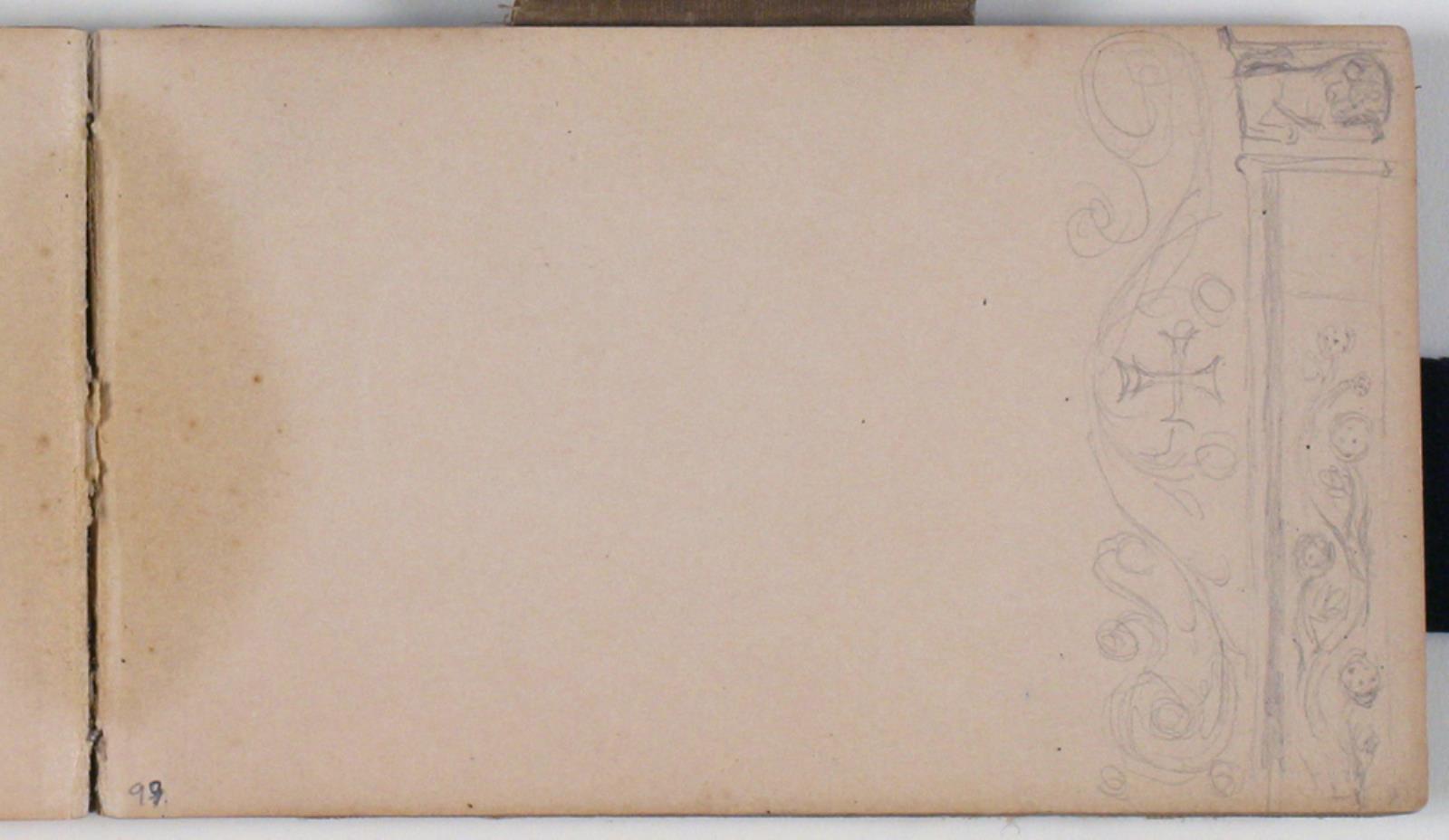 Niels Larsen Stevns, Skitse af ornamentik