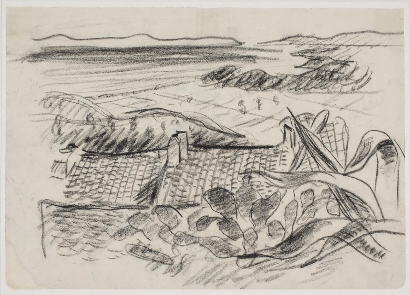 Vilhelm Lundstrøm, Landskab med agave