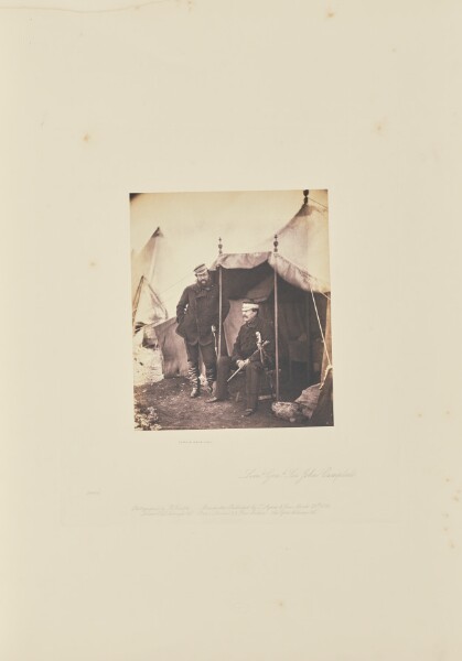 Roger Fenton, Lt. General Sir John Campbell