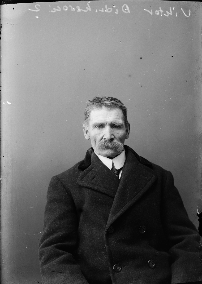 Skötsner-Edhlund, Ateljéporträtt - Viktor Didriksson, Östhammar, Uppland