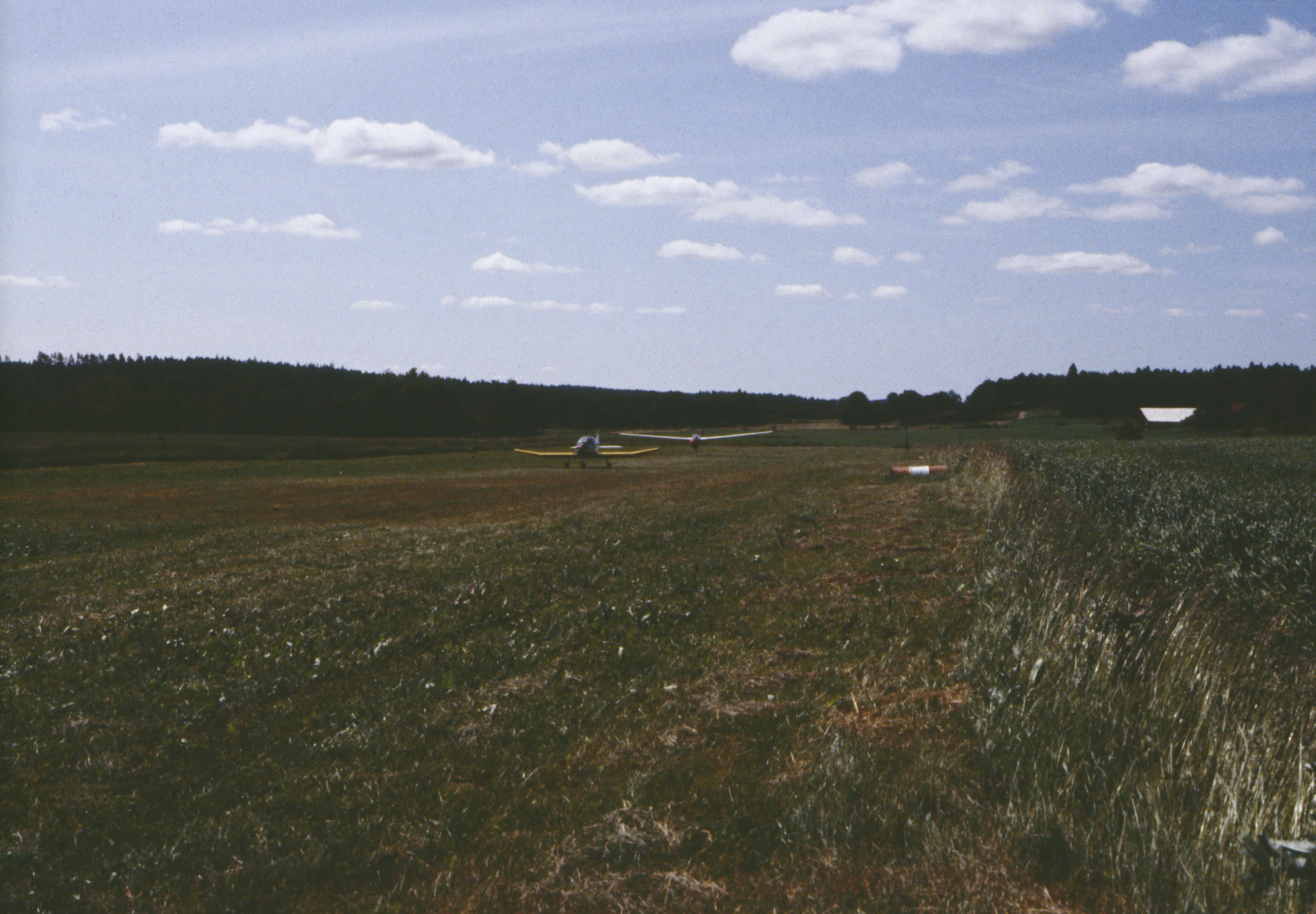 Jan Norrman, Alingsås flygfält