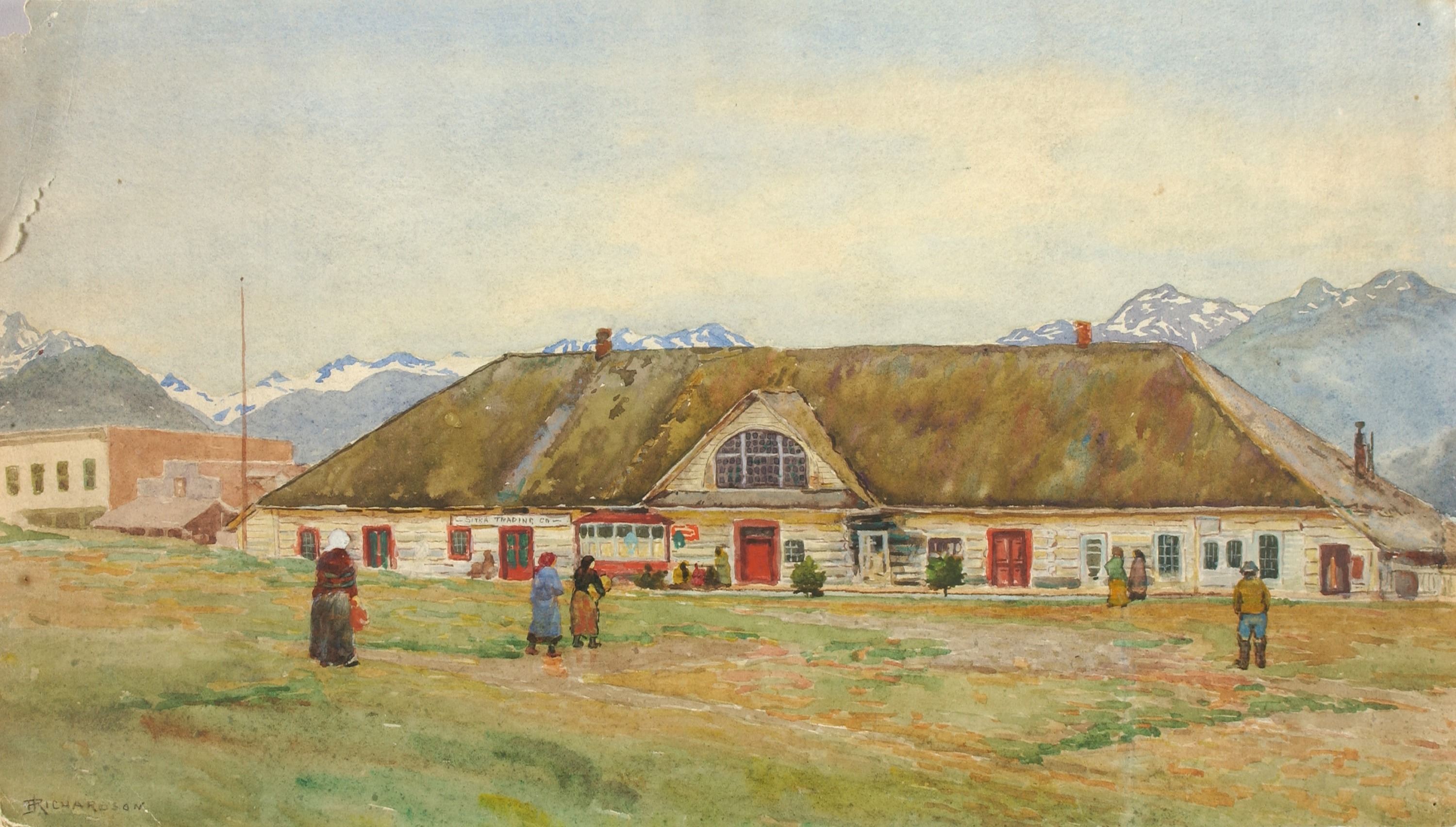 Theodore J. Richardson, Old Russian Trading Post, Sitka