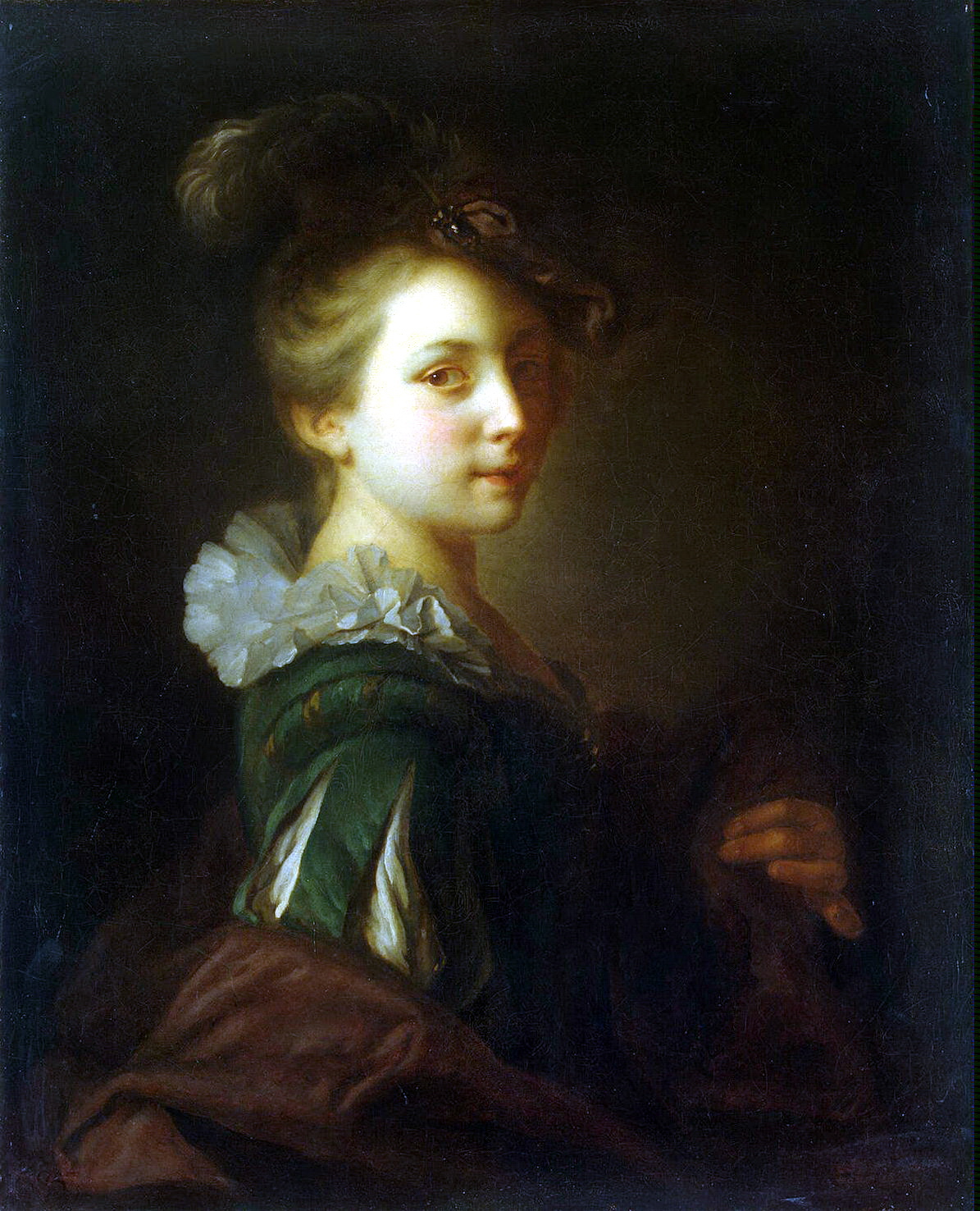 Alexis Grimou, Young Woman in Theatrical Costume