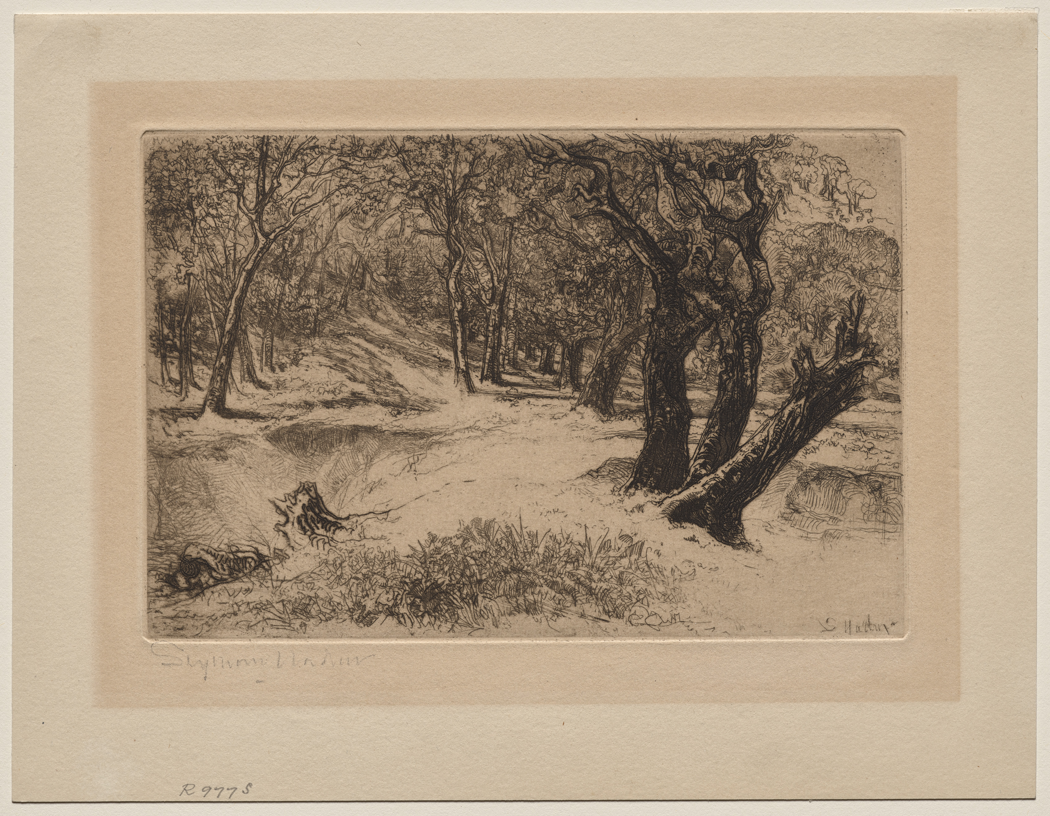 Francis Seymour Haden, Three Sisters