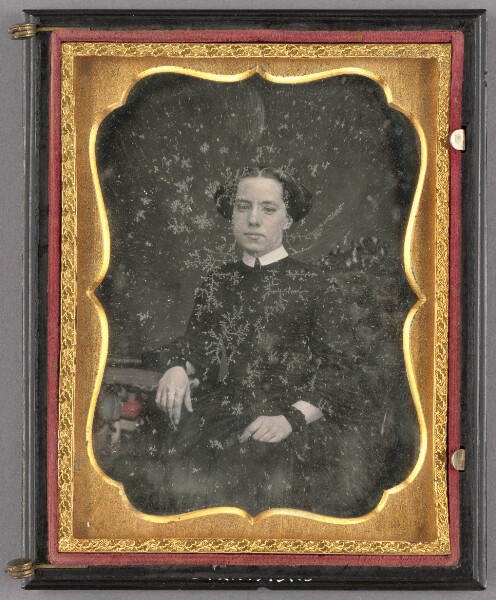 Unknown, [Portrait of a Seated Woman]
