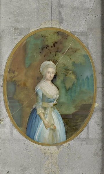 anonymous, Portrait of a Woman in eighteenth-century Costume