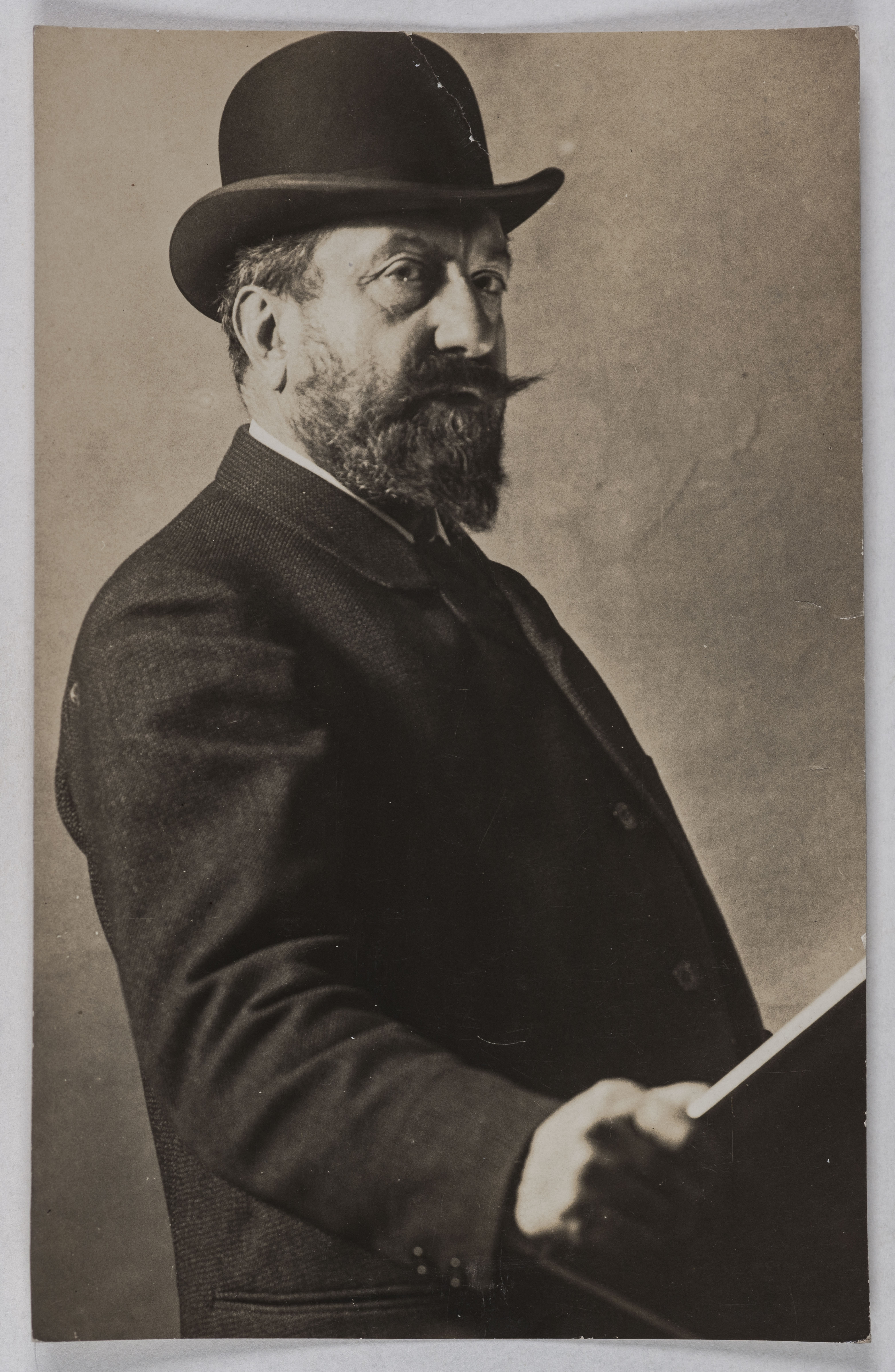 Anonyme, Portrait de Pedro Gailhard (1848-1918), (chanteur lyrique à l'Opéra, directeur de l'Opéra)
