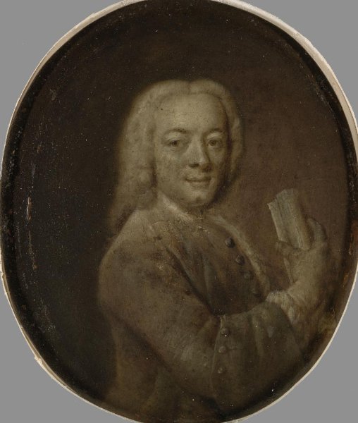 Jan Maurits Quinkhard, Portrait of Bernardus de Bosch I, Poet and Art Patron in Amsterdam