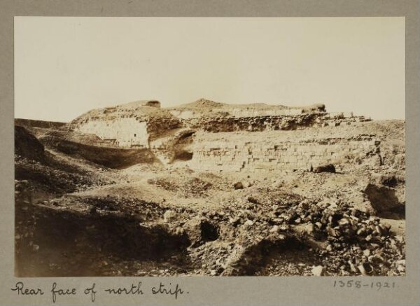 K.A.C. Creswell, Rear face of north strip in Burj al-Zafar, Cairo