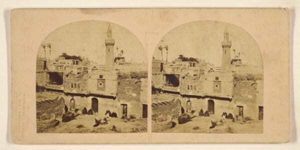 Francis Frith, View at Roulac. The Port of Cairo.