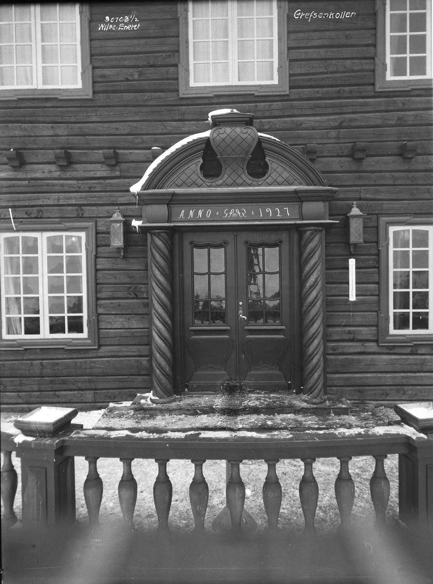 Anders Beer Wilse, Prot: Oslo, Grefsenkollen, portal