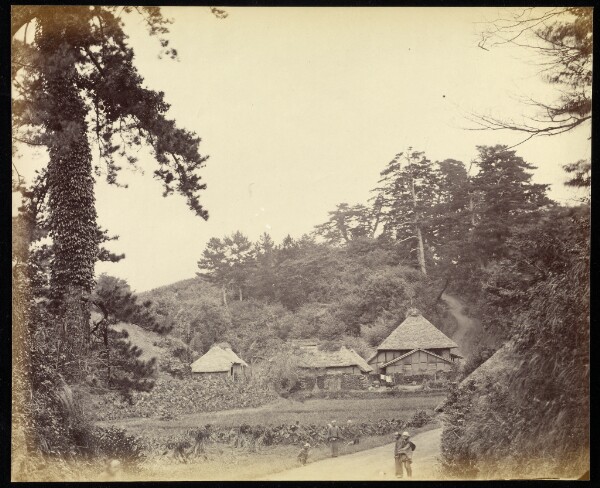 Felice Beato, View of the Tokaido Road