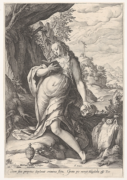 Hendrick Goltzius, Saint Mary Magdalen Penitent