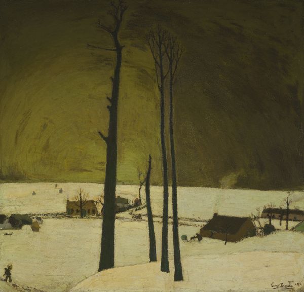 Constant Permeke, Winter Landscape