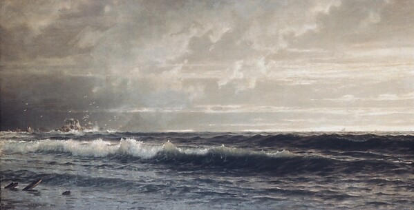 William Trost Richards, Near Land's End, Cornwall