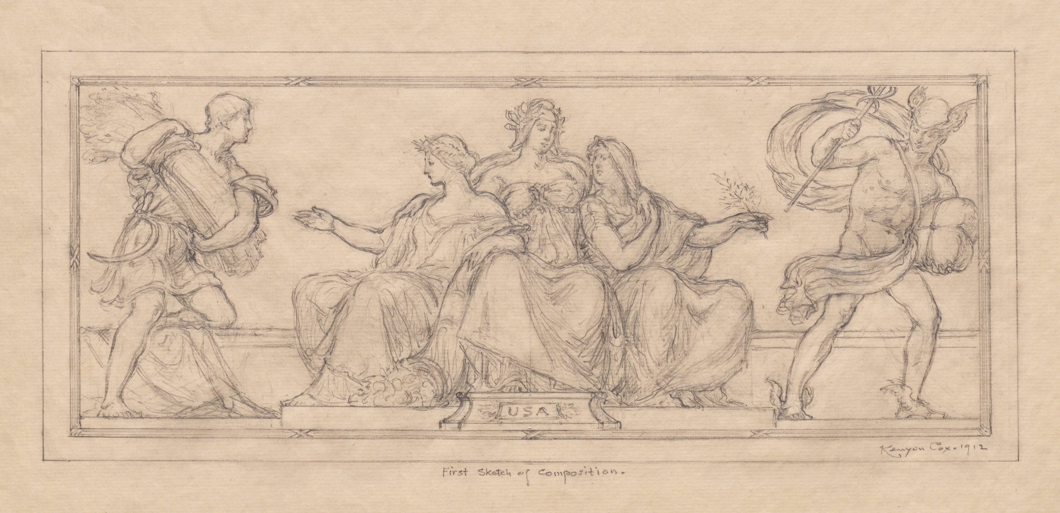 Kenyon Cox, Design for United States Currency