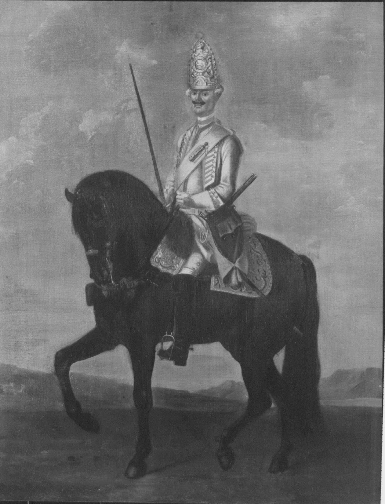 David Morier, Grenadier, 5th Regiment of Dragoons "Behr"
