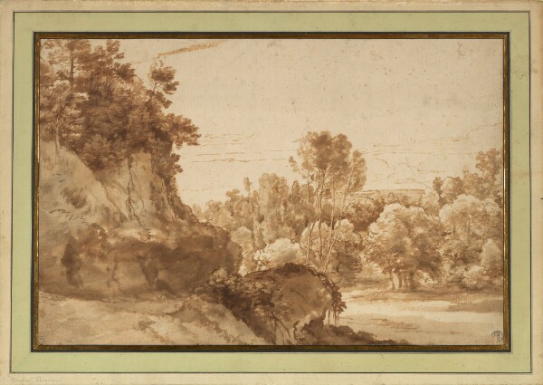 Herman van Swanevelt, A Wooded Landscape