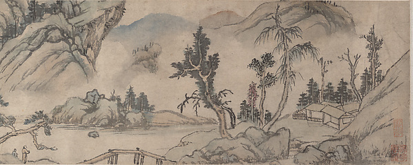 Unidentified artist, Landscape