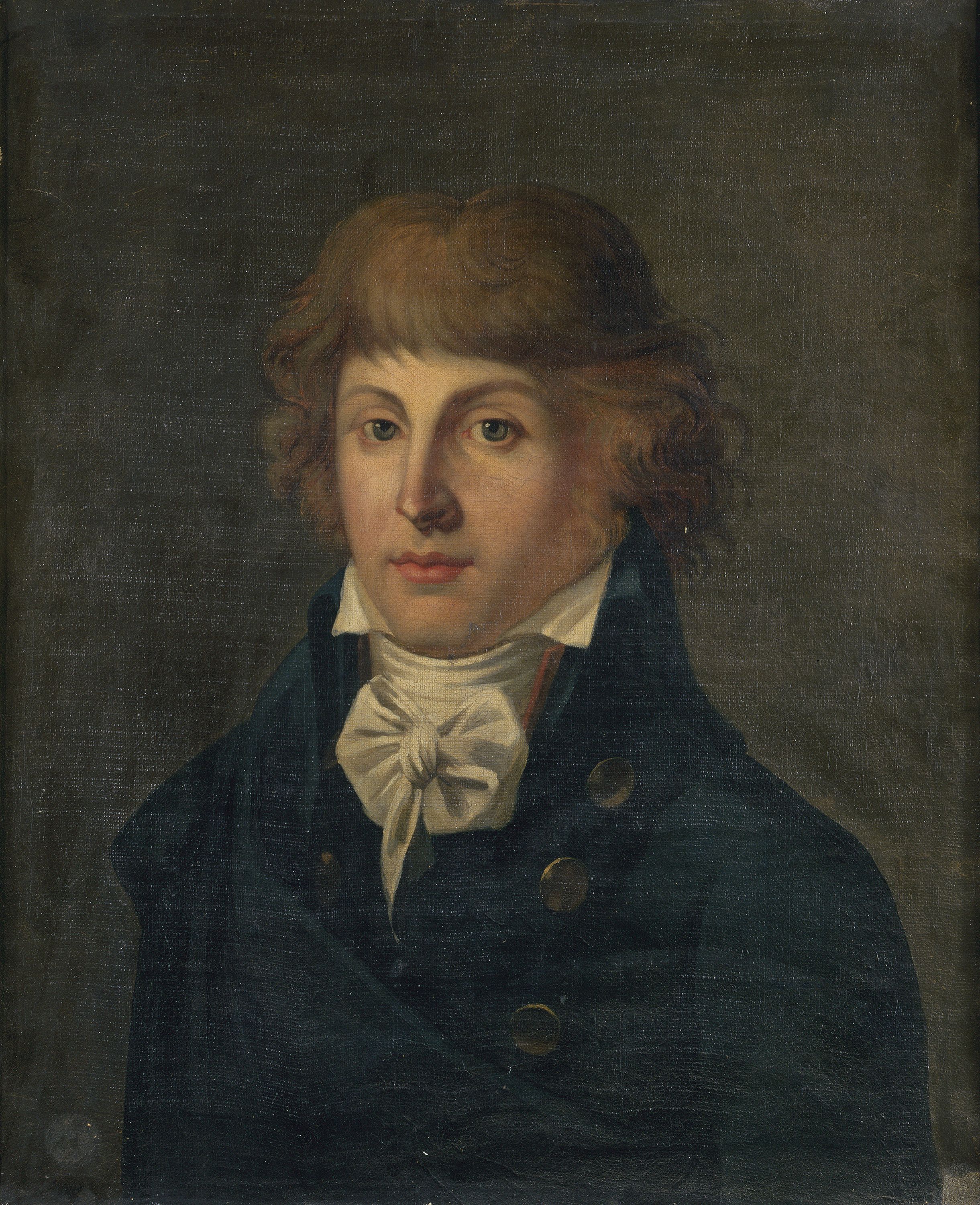 Anonyme, Portrait de Louis-Antoine de Saint-Just (1767-1794), homme politique