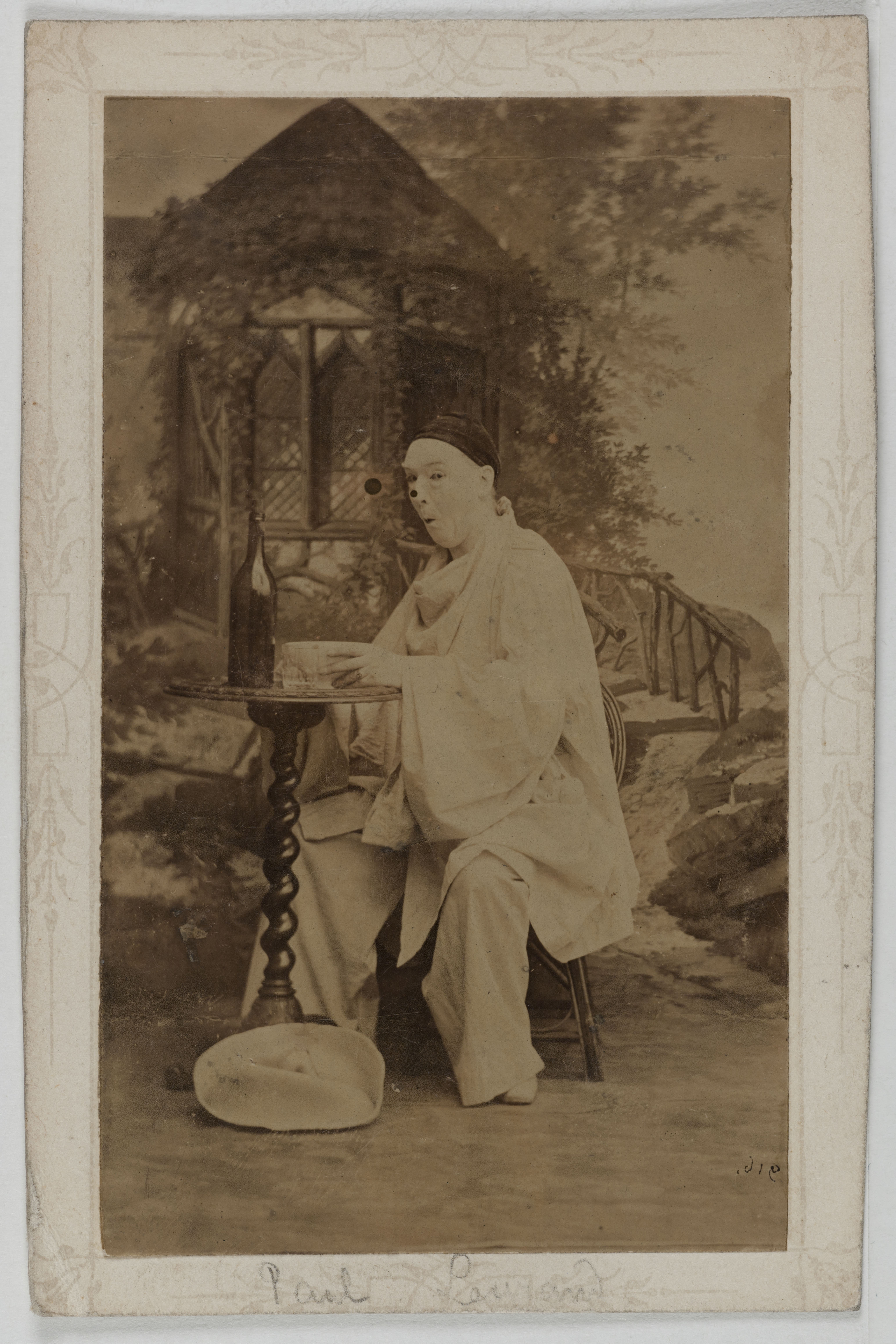 Anonyme, Portrait de Legrand Paul, (Charles-Dominique-Martin Legrand, dit), (1816-1898), (pantomime)