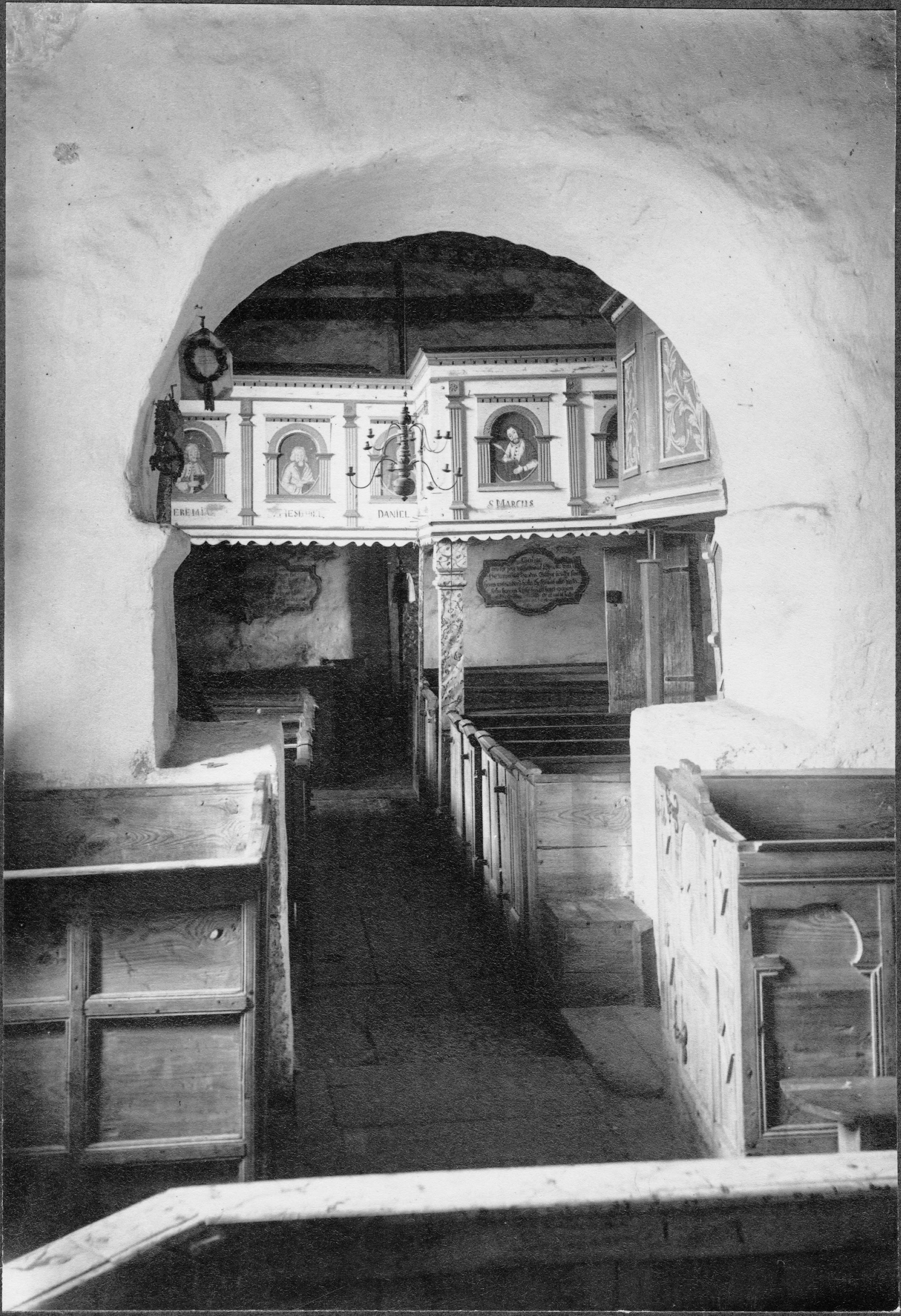 Sanfrid Welin, Suntaks gamla kyrka