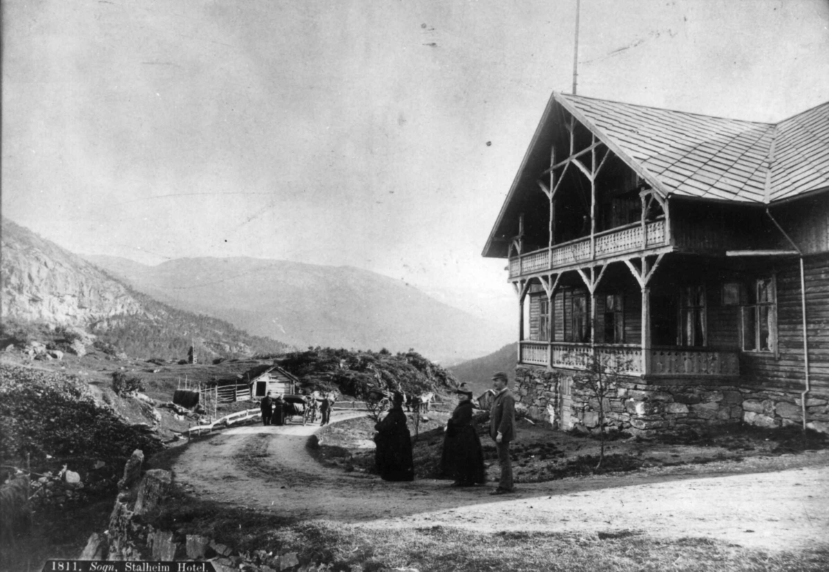 Axel Lindahl, Stalheim Hotel, Voss, Hordaland.